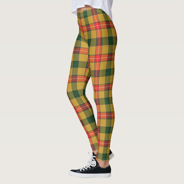 Scotstee Clan Baxter Tartan Frauen Leggings (Links)