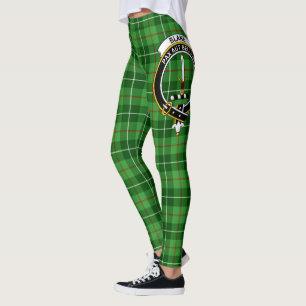 Scotstee Clan Blane Crest Tartan Damenleggings Leggings