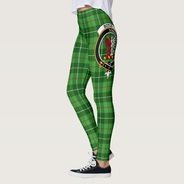 Scotstee Clan Boyle Wappen Tartan Women Leggings (Links)