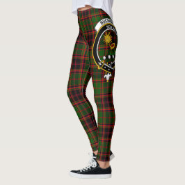 Scotstee Clan Buchan Wappen Tartan Women Leggings