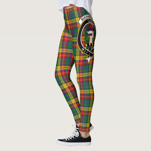 Scotstee Clan Buchanan Wappen Tartan Women Legging Leggings (Links)