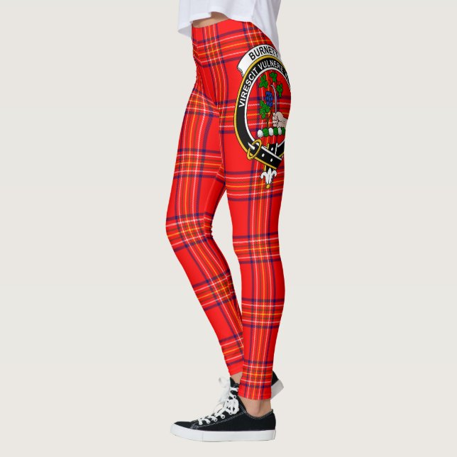 Scotstee Clan Burnett Modern Wappen Tartan Women Leggings (Links)