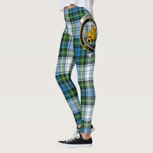 Scotstee Clan Campbell Dress Wappen Tartan Women Leggings