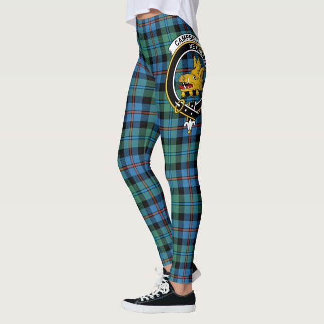 Scotstee Clan Campbell von Cawdor antikes Wappen Leggings (Links)