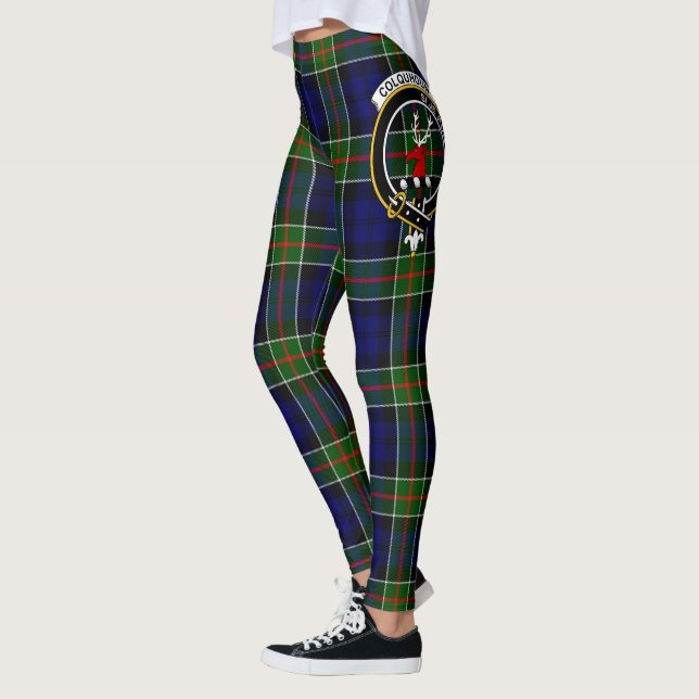 Scotstee Clan Colquhoun Modern Wappen Tartan Women Leggings (Links)