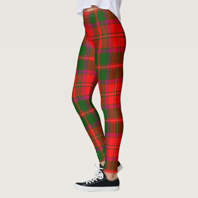 Scotstee Clan Crief District Tartan Women Leggings (Gauche)