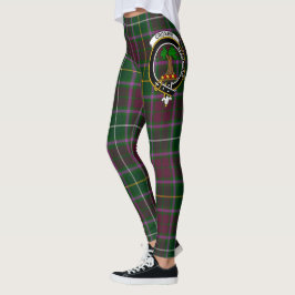 Scotstee Clan Crosbie Wappen Tartan Women Leggings