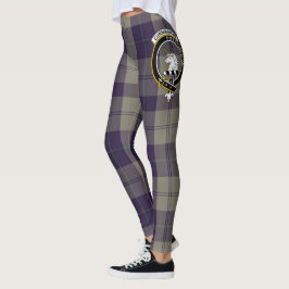 Scotstee Clan Cunningham Dress Blue Dancers Wappen Leggings