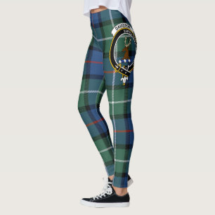Scotstee Clan Davidson von Tulloch Wappen Tartan Leggings