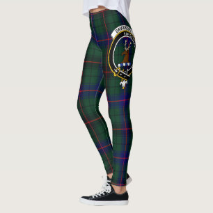 Scotstee Clan Davidson Wappen Tartan Women Legging Leggings