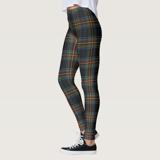 Scotstee Clan Denniston Tartan Frauen Leggings (Links)