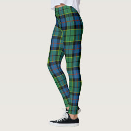 Scotstee Clan Forsyth Ancient Tartan Women Legging Leggings
