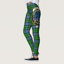 Scotstee Clan Forsyth Modern Wappen Tartan Women Leggings