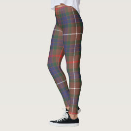 Scotstee Clan Fraser Junting Modern Tartan Women Leggings