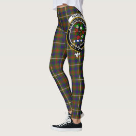 Scotstee Clan Fraser Junting Wappen Tartan Women Leggings