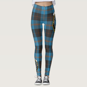 Scotstee Clan Garten Crest Tartan Damen Leggings