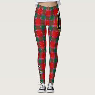 Scotstee Clan Gordon von Abergeldie Crest Tartan Leggings
