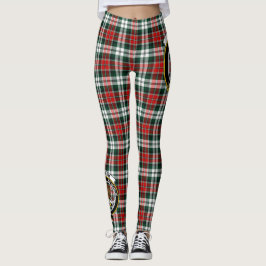 Scotstee Clan Graham Crest Tartan Femmes Leggings