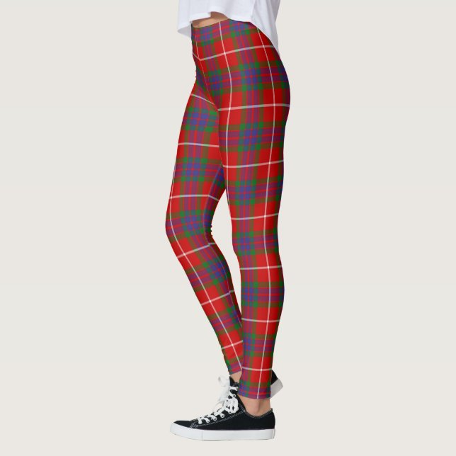 Scotstee Clan Grant von Lurg Tartan Leggings (Links)