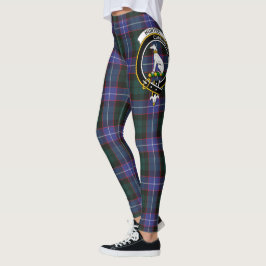 Scotstee Clan Hunter Crest Tartan Femmes Leggings