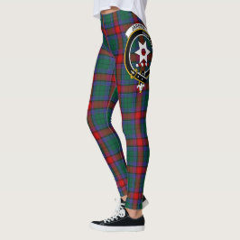 Scotstee Clan Jardine Dress Wappen Tartan Women Leggings
