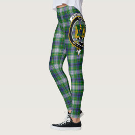 Scotstee Clan Johnston Dress Wappen Tartan Women Leggings