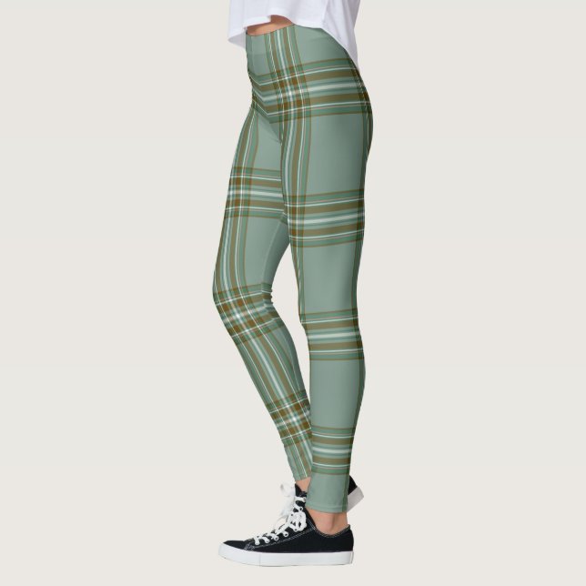 Scotstee Clan Kelly Tartan Frauen Leggings (Links)