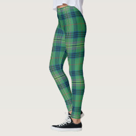 Scotstee Clan Kennedy Alcient Tartan Women Legging Leggings