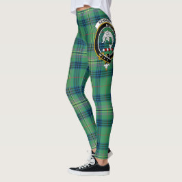 Scotstee Clan Kennedy Alcient Wappen Tartan Women Leggings