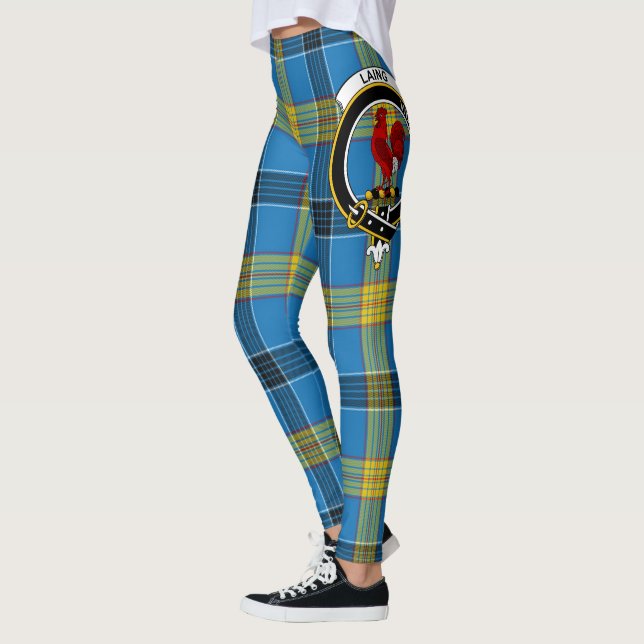 Scotstee Clan Laing Wappen Tartan Women Leggings (Links)