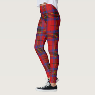 Scotstee Clan Leslie Modern Tartan Frauen Leggings