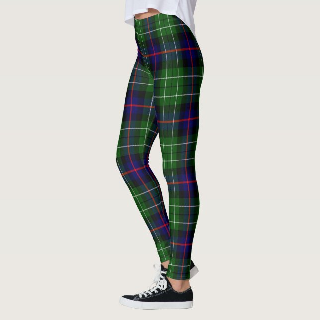 Scotstee Clan Leslie Tartan Frauen Leggings (Links)
