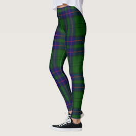 Scotstee Clan Lockhart Modern Tartan Women Legging Leggings