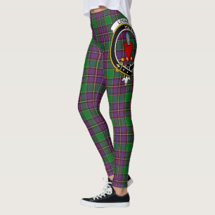 Scotstee Clan Logan Crest Tartan Femmes Leggings