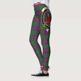 Scotstee Clan Logan Wappen Tartan Women Leggings