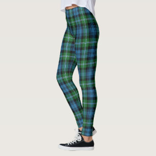 Scotstee Clan Lyon Junting Tartan Women Leggings