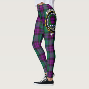 Scotstee Clan MacArthur Milton Wappen Tartan Women Leggings