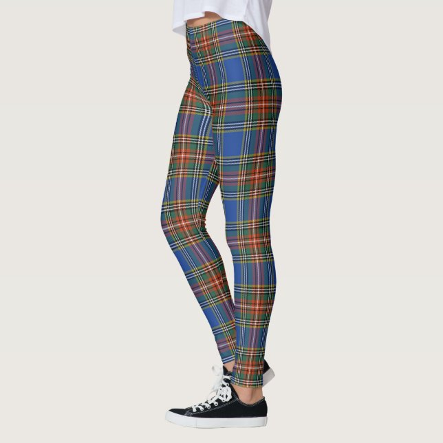 Scotstee Clan MacBeth Ancient Tartan Women Legging Leggings (Links)