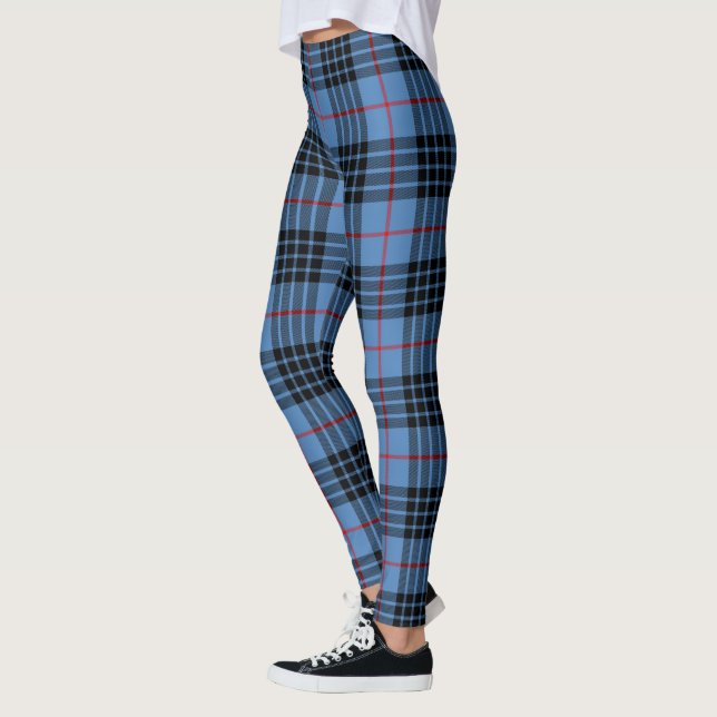 Scotstee Clan MacKay Blue Tartan Frauen Leggings (Links)