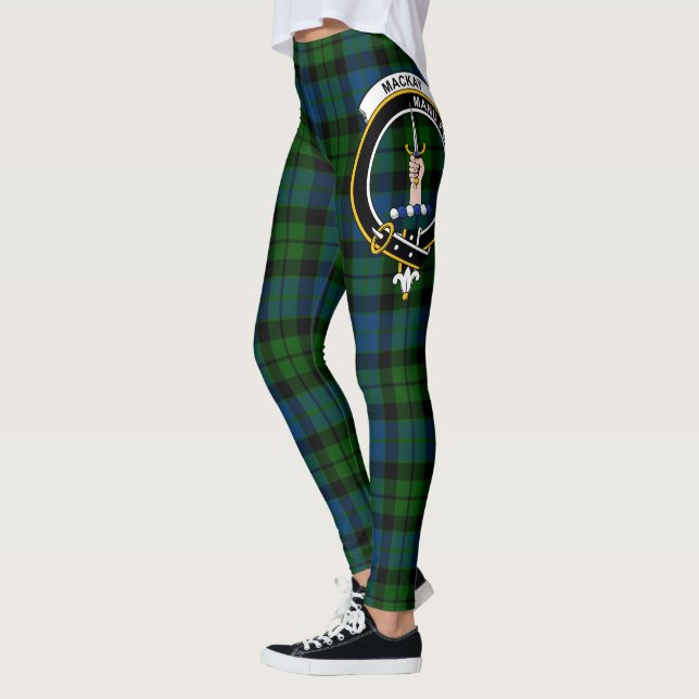 Scotstee Clan MacKay Wappen Tartan Women Leggings (Links)