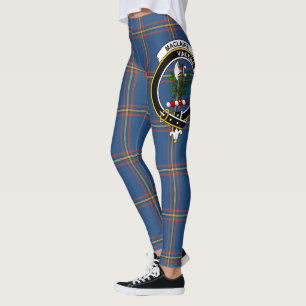 Scotstee Clan MacLaine von Loch Buie Hunting Wappe Leggings