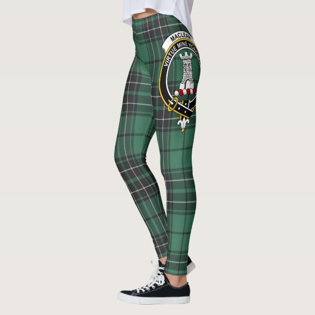 Scotstee Clan MacLean Wappen Tartan Women Leggings (Links)