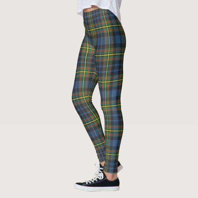 Scotstee Clan MacLellan Tartan Leggings (Links)
