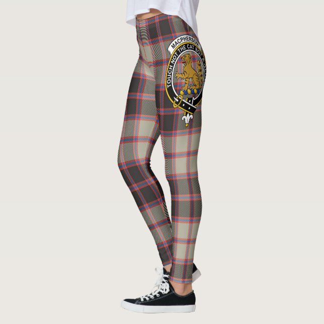 Scotstee Clan MacPherson Hunting Ancient Crest Leggings (Links)