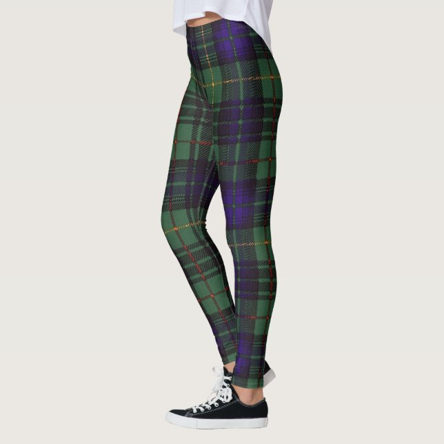 Scotstee Clan Monteith Old Ancient Tartan Women Leggings (Links)