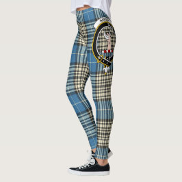 Scotstee Clan Napier Ancient Wappen Tartan Women Leggings