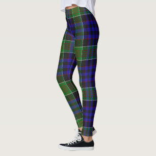 Scotstee Clan Newman Tartan Frauen Leggings