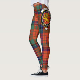 Scotstee Clan Nicolson Ancient Wappen Tartan Women Leggings