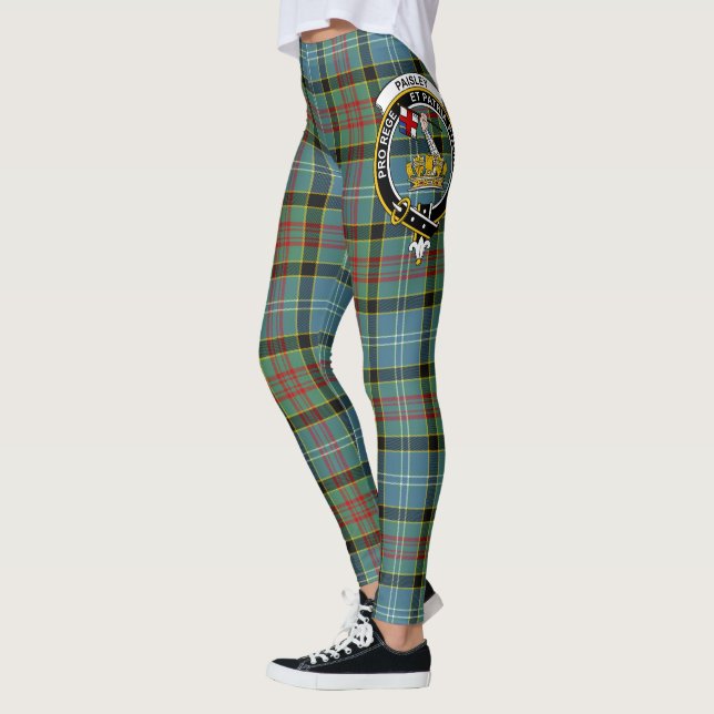 Scotstee Clan Paisley Wappen Tartan Women Leggings (Links)