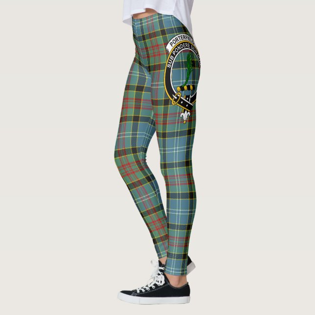 Scotstee Clan Porterfield Wappen Tartan Women Leggings (Links)